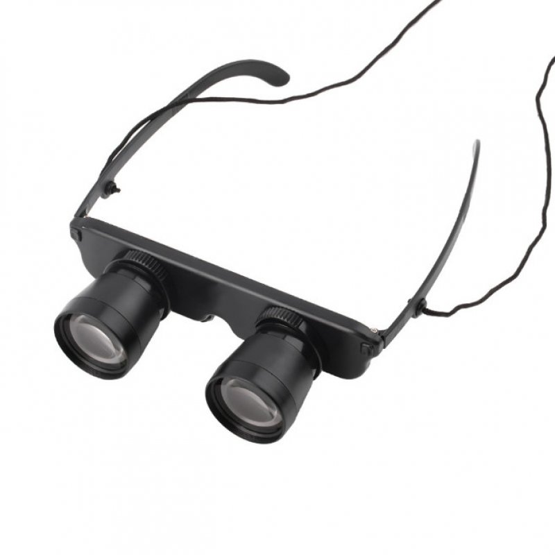 3X28mm HD Head-Mounted Binocular Telescope Optic Glasses Goggles Magnifier