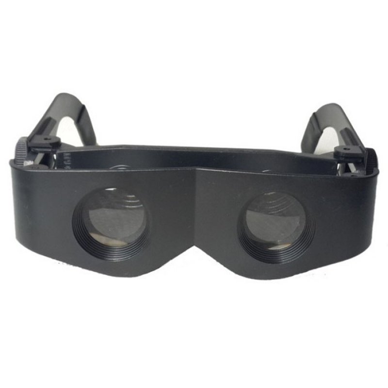 Portable Glasses Style Magnifier Telescope Binoculars Tools For Fishing Hiking etc