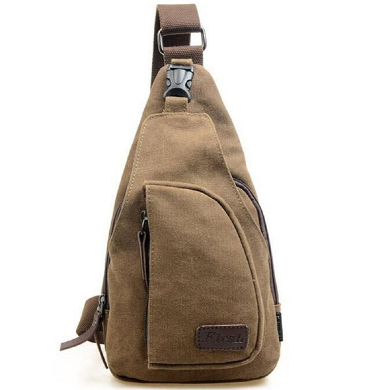 Canvas Sling Bag - Khaki & 30 x 60 Compact Folding Night Vision Binoculars