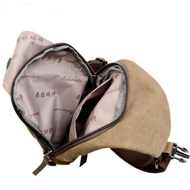 Canvas Sling Bag - Khaki & 30 x 60 Compact Folding Night Vision Binoculars