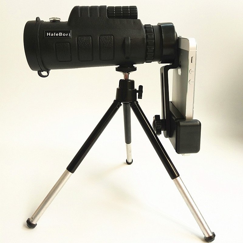 HaleBor 35X50 HD Monocular Telescope Spotting Scope Outdoor Binoculars Built-in Compass
