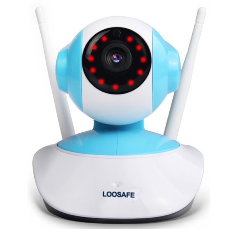 960P HD 1MP WIFI Indoor Surveillance IP Night Vision Camera w/ US Plug