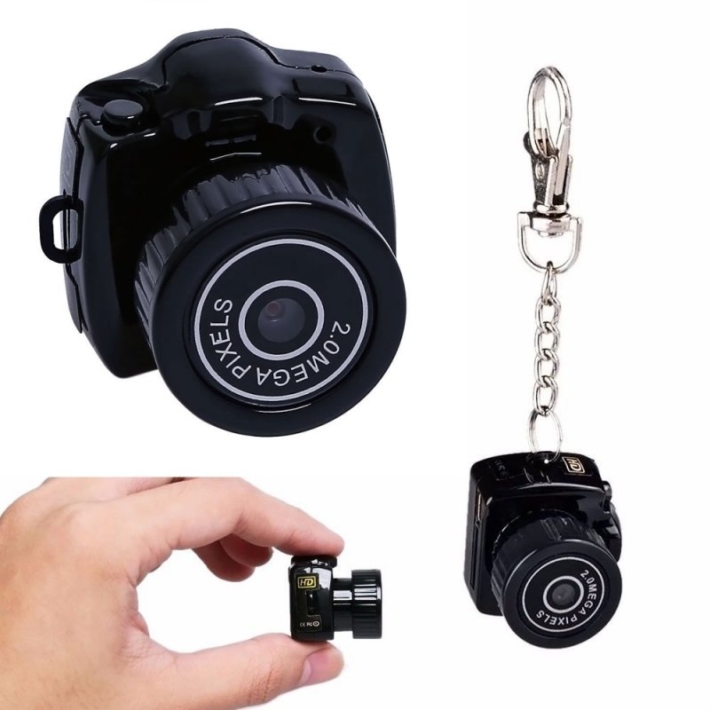 Y2000 Smallest Camera HD Digital Video Recorder DVR Black TM86007330