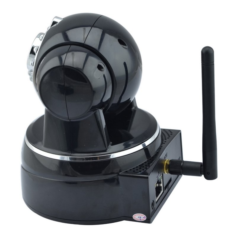 VESKYS N620W 720P HD Surveillance Wireless Network IP Camera with TF Slot/Two-way Audio Black