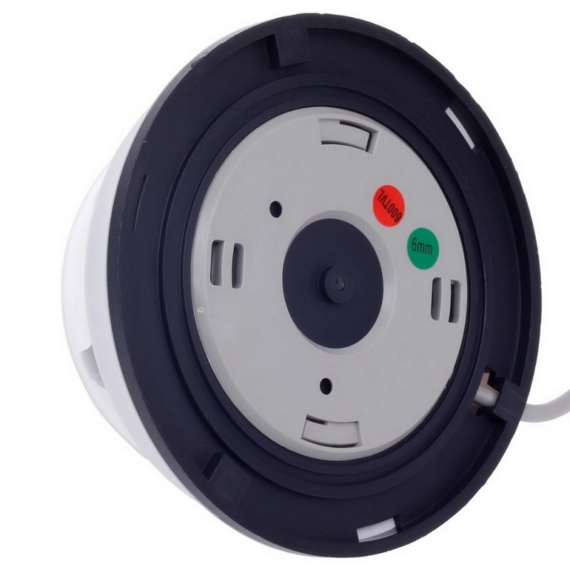 1/3" CCD 600TVL Surveillance Dome Camera with 22-IR LED White + Black Paisan PS-3428CF