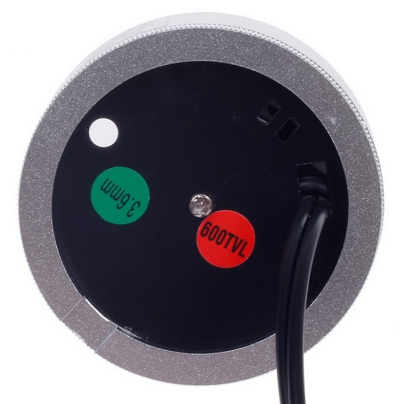 1/3" CCD 600TVL Surveillance Dome Camera Silver + Black Paisan PS-2403CF