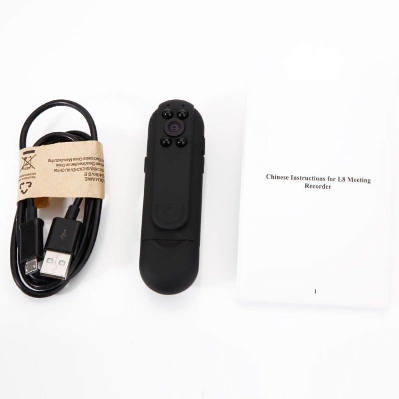 Y02 Full HD 1080P UHD Lens 12.0MP Camera with Night Vision Motion Detection Functions Black