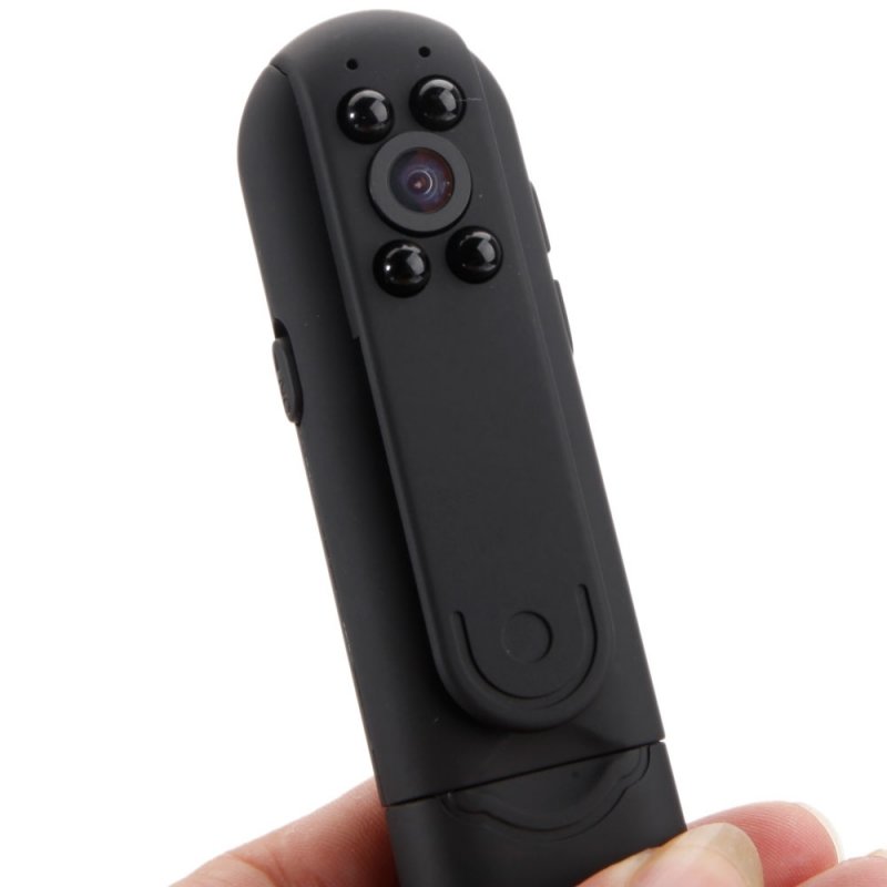 Y02 Full HD 1080P UHD Lens 12.0MP Camera with Night Vision Motion Detection Functions Black