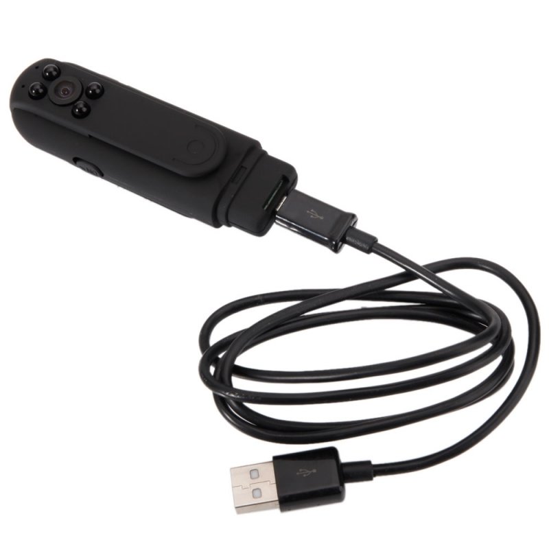 Y02 Full HD 1080P UHD Lens 12.0MP Camera with Night Vision Motion Detection Functions Black