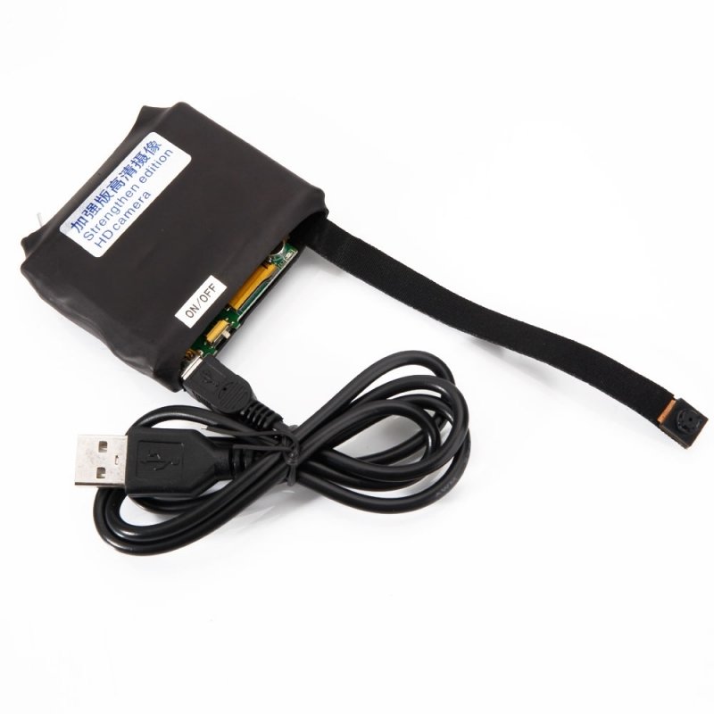 Enhanced Version HD Module Hidden Camera with Motion Detection Remote Control M09 Black TM86TT2899