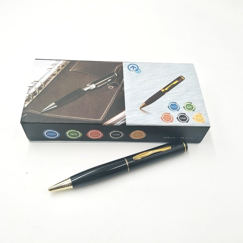 8GB 1280 x 960 HD Portable Pen Camera Video Recorder Pinhole Video DVR Cam Silver