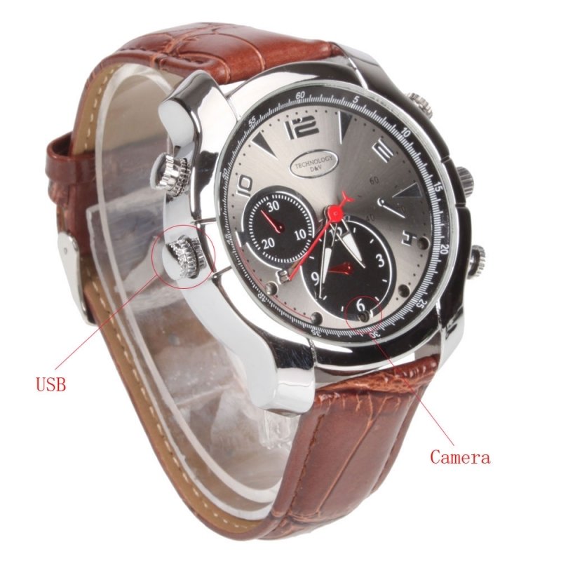 16GB HD 1080P Waterproof Watch Camera DVR IR Night Vision Digital Recorder TM86TT2292