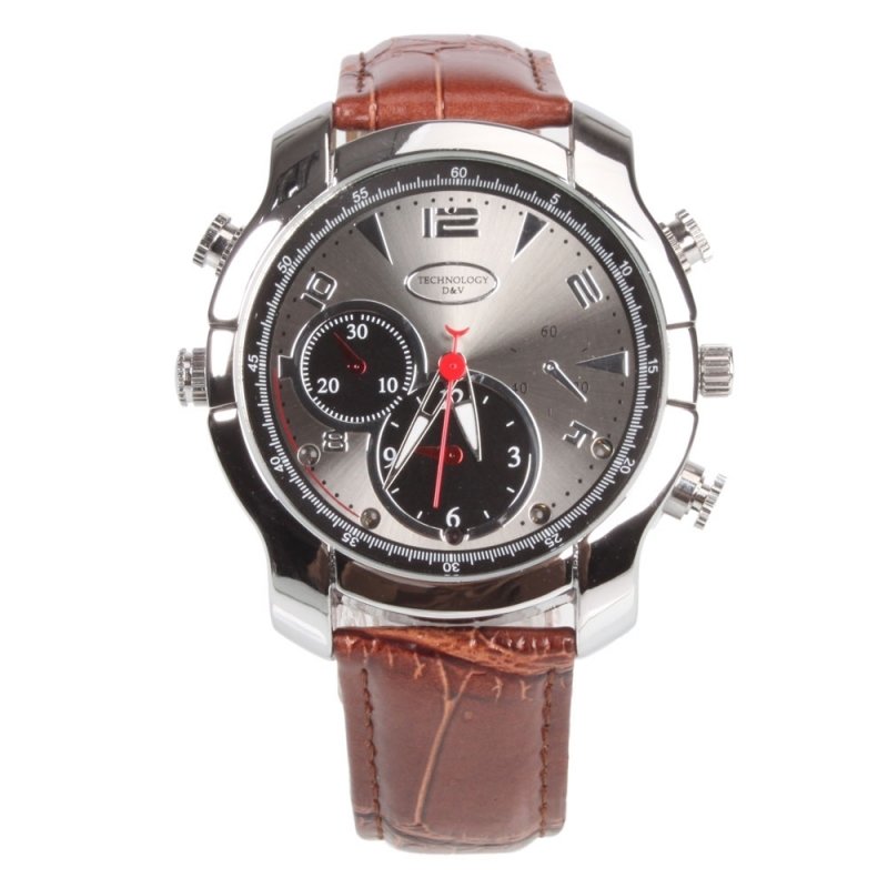 16GB HD 1080P Waterproof Watch Camera DVR IR Night Vision Digital Recorder