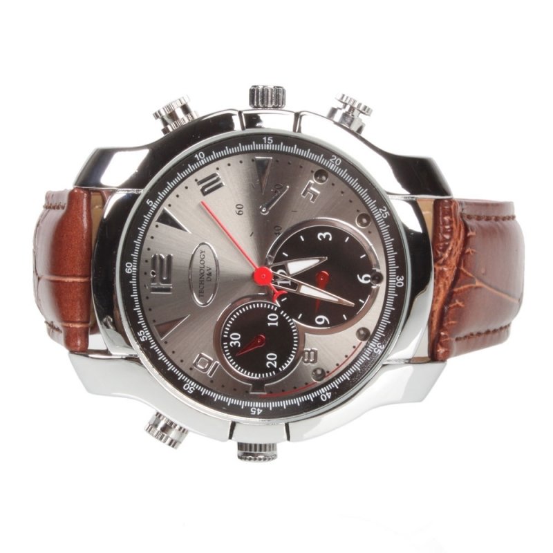 16GB HD 1080P Waterproof Watch Camera DVR IR Night Vision Digital Recorder