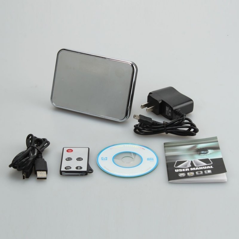 5MP Mini HD Cam Alarm Clock Video Camera DV Digital Recorder with Motion Detection