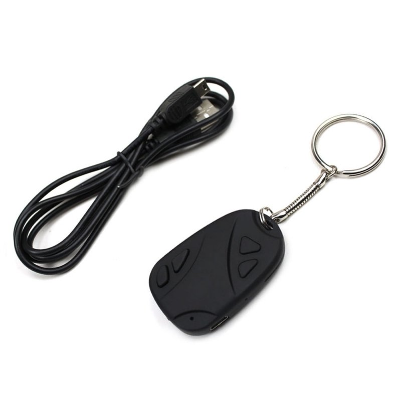Mini 808 Camcorder Key Chain Car Remote Pinhole Camera Video Recorder