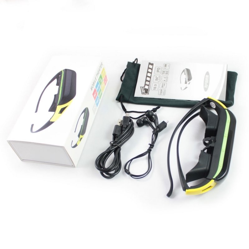 Kartlon 84" 16:9 HD Wide Screen Video Glasses Mobile Theater Random
