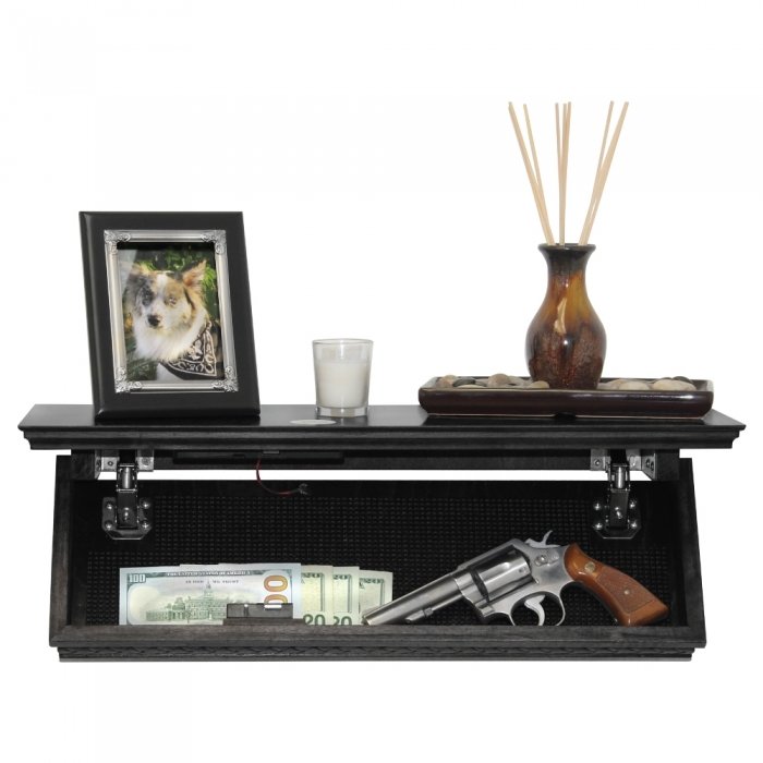 Quick Shelf Safe with RFID- Black