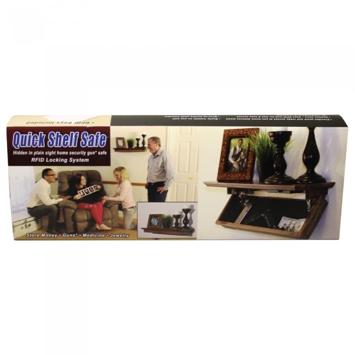 Quick Shelf Safe with RFID- Black