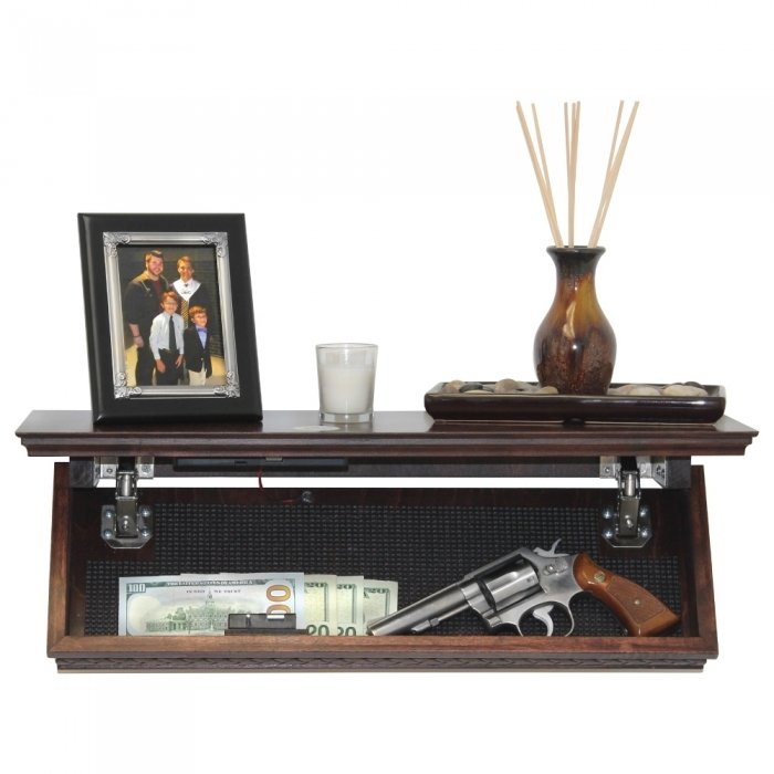 Quick Shelf Safe with RFID - Walnut