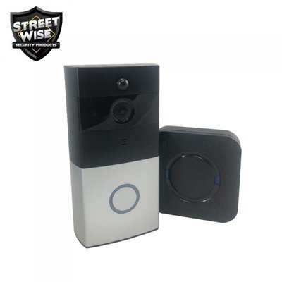Streetwise Smart WiFi Doorbell with Chime Streetwise Smart WiFi Doorbell with Chime