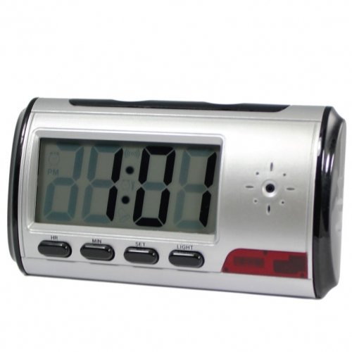 Digital Alarm Clock DVR with motion detector 4GB CEPDVRMFC