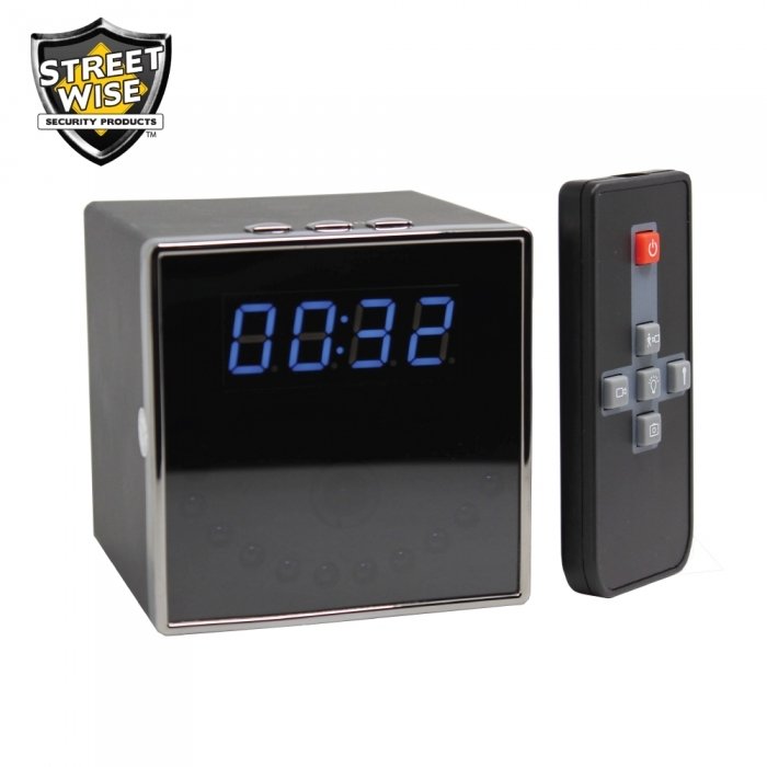 Streetwise Cube Clock DVR Camera