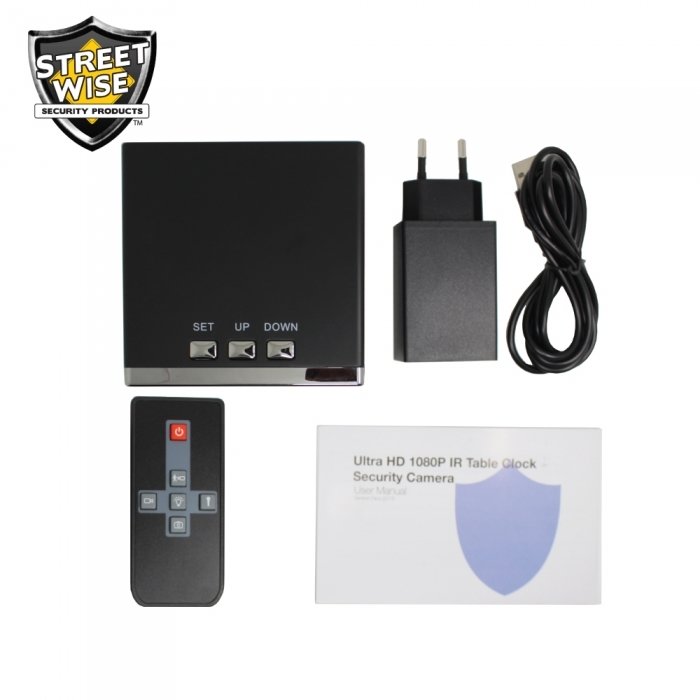 Streetwise Cube Clock DVR Camera