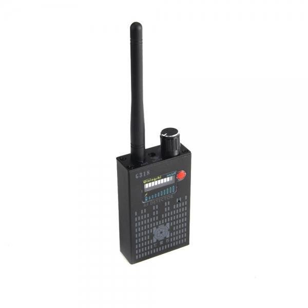 G318 RF Signal Detector CDMA Signal Detector High Sensitivity Detection Hiding Camera Lens / GPS Locator(US plug) TENOZEK86032414