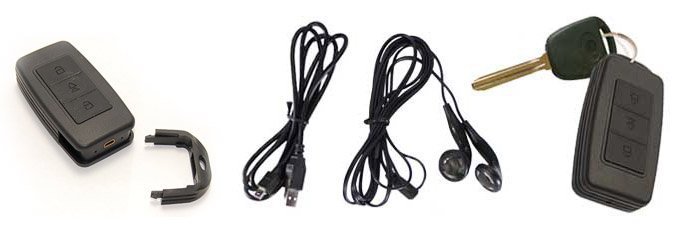 Key Fob Style Voice Recorder