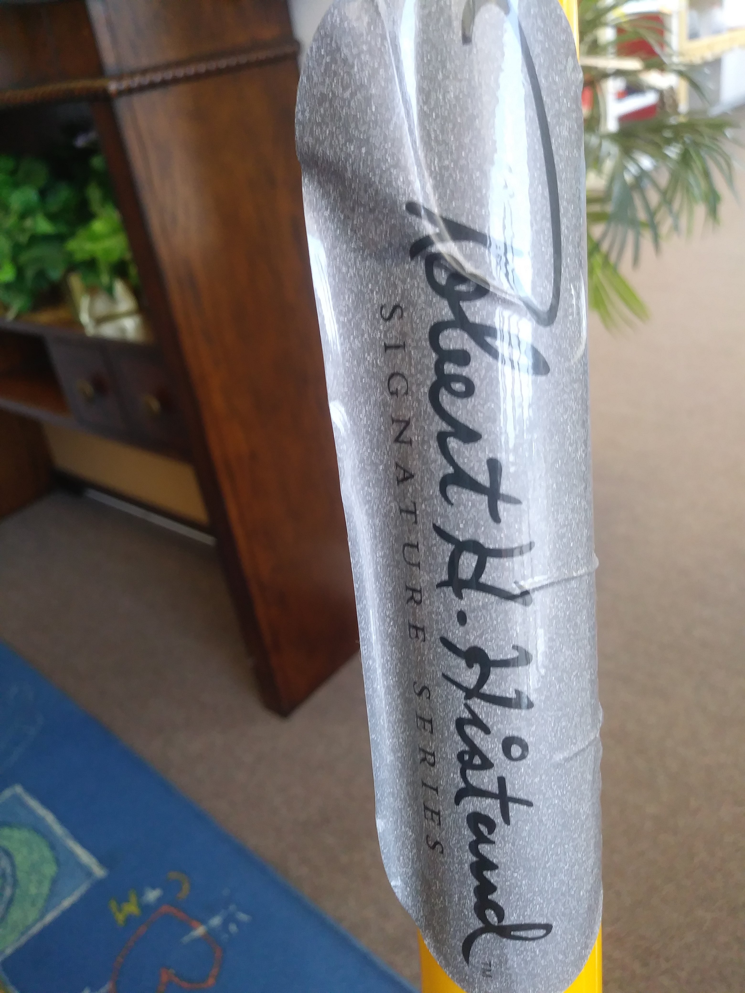 Robert H. Histand Signature Yellow Shovel
