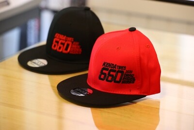Red 2020 Kenda Flat Brim Cap