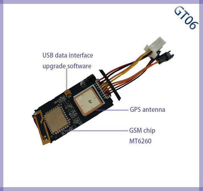 GPS трекер Alfa GT06 (с блокировкой двигателя)