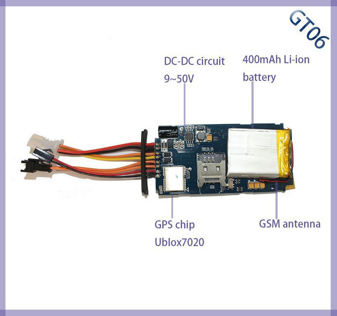 GPS трекер Alfa GT06 (с блокировкой двигателя)