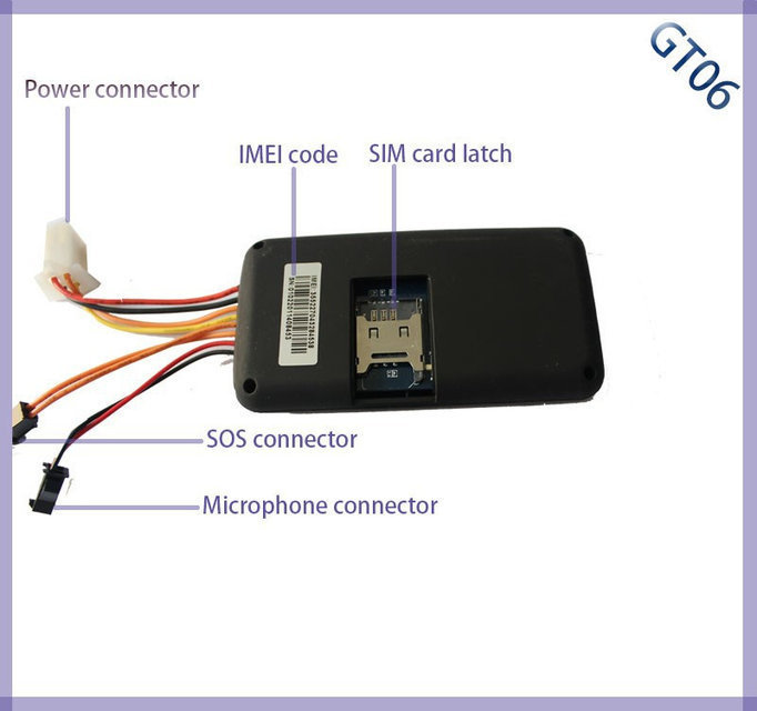 GPS трекер Alfa GT06 (с блокировкой двигателя)
