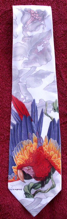 Scarlet Macaws - Neckties 00026