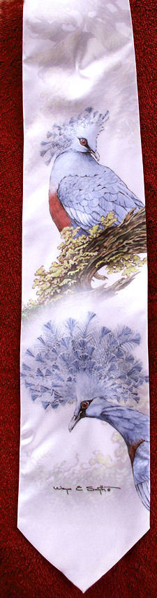 Victoria Crowned Pigeons - Neckties 00027