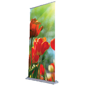 Deluxe Retractable Banner (33"x81") B1158