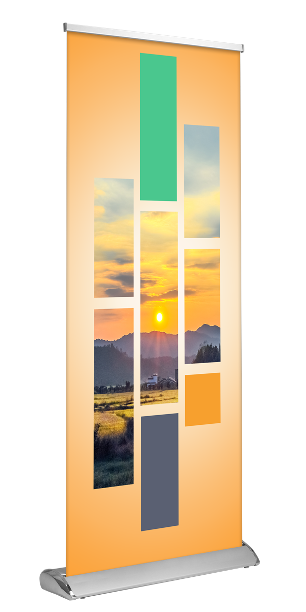 Deluxe Retractable Banner (33"x81")
