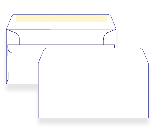 15300 - DL Plain Face Self Seal 15300 / 0112U