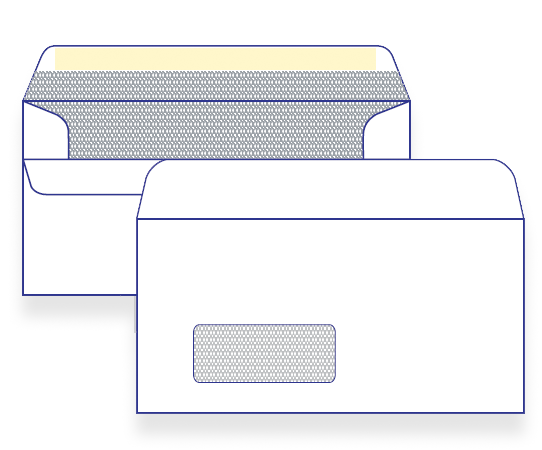17438 - DLX Barcode Window Face Secretive Self Seal 17438 - DLX Barcode Window Face Secretive Self Seal