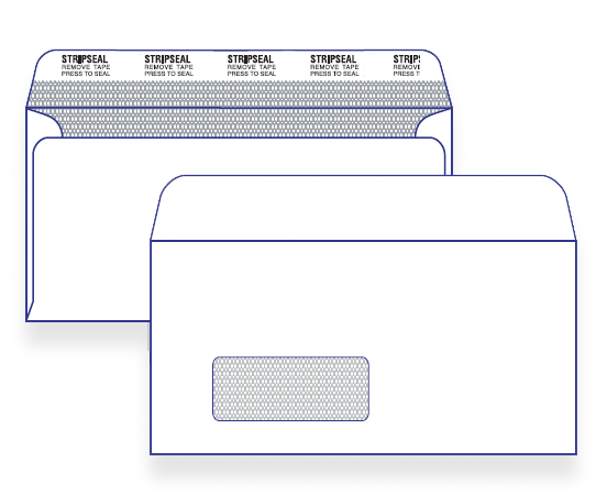 17638 - DLX Barcode Window Face Secretive Peel & Seal 17638 / 7160