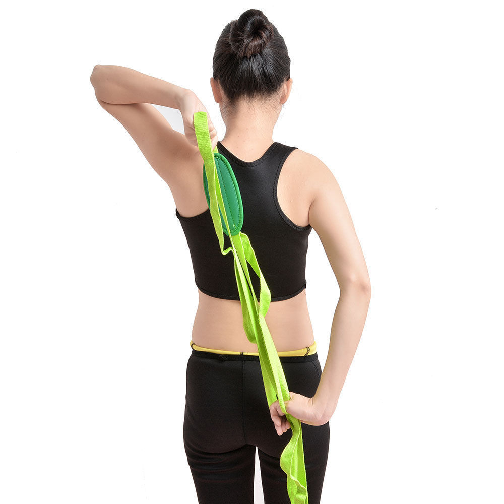 Restore Multi-Grip 85"Yoga Stretch Strap Training Belt Waist Leg Fitness Flexibl