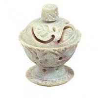INCENSE HOLDER, MINI LOTUS FLOWER CONE CUP (2.5") 119187-9789991582863