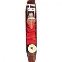 INCENSE, RED LOTUS PACK #3--STRAWBERRY (11 cones and round, hand painted ceramic burner) 5227-9789991490335