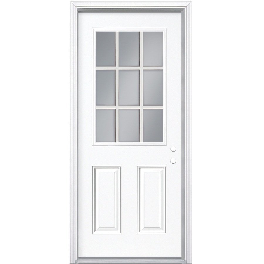 Mobile Home Door I Steel 9 Lite Door OutswingIJones Mobile