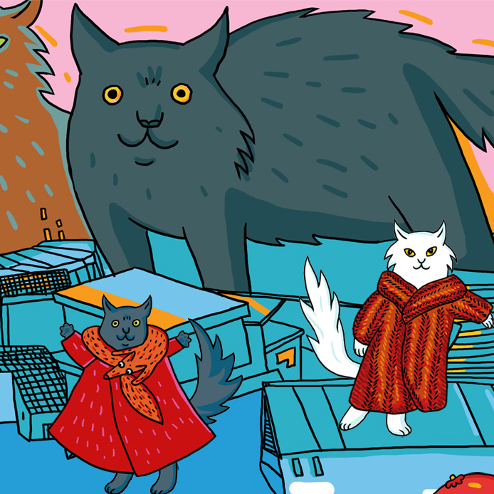 Dress-Up Cats 00693