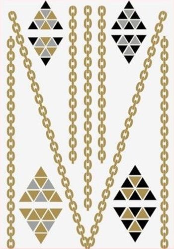 Flash Tattoo Gold for skin and nails W094