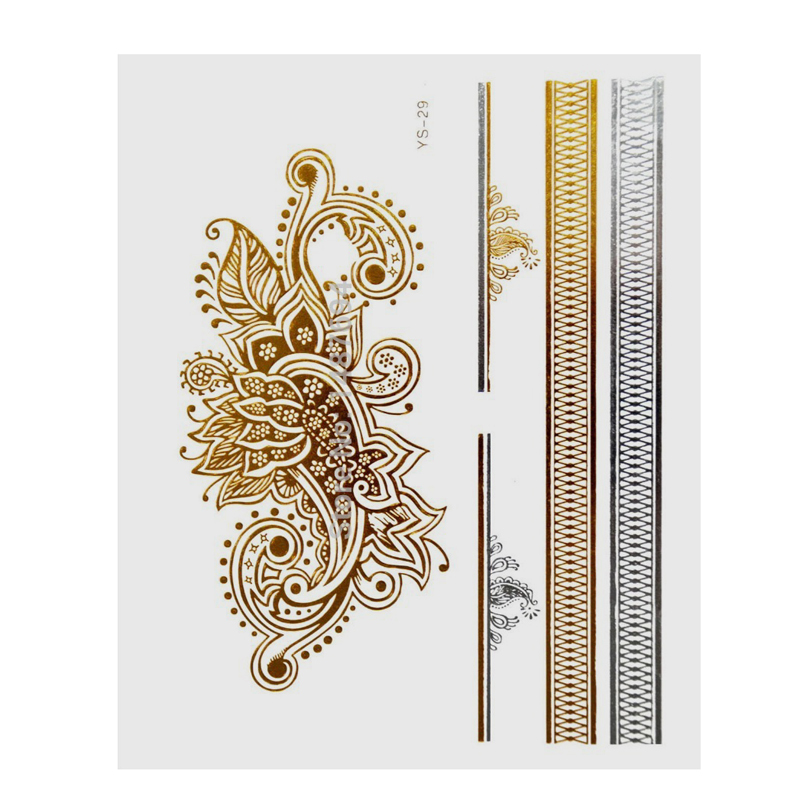 Flash Tattoo Gold for skin and nails YS291