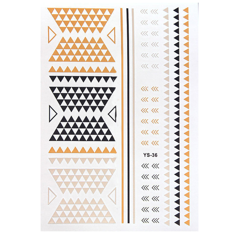 Flash Tattoo Gold for skin and nails YS36